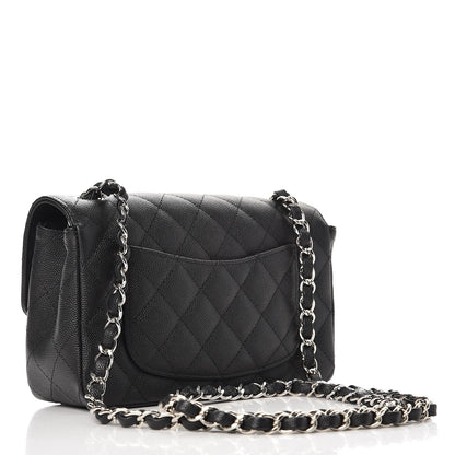 Chanel Caviar Quilted Mini Rectangular Flap Black 3 of 8
