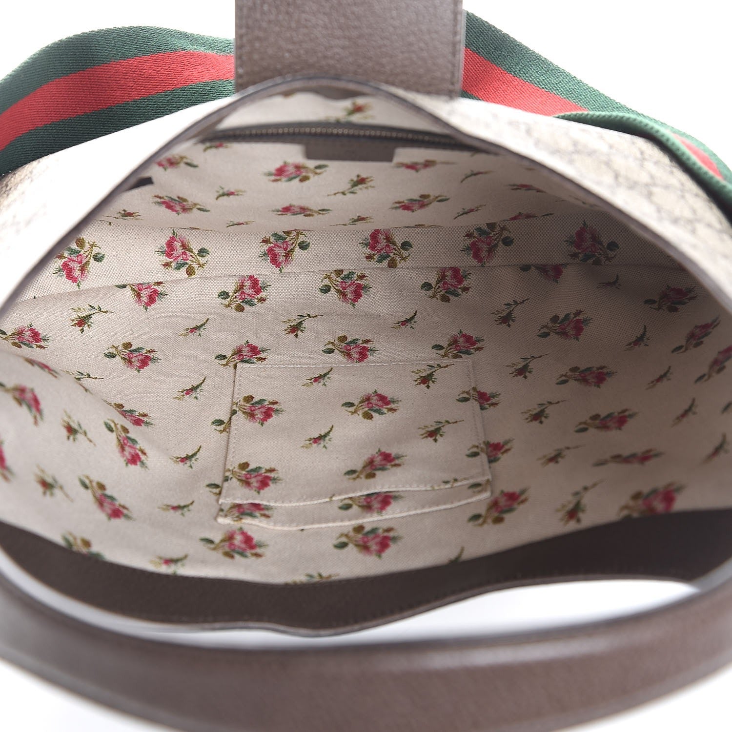 Gucci GG Supreme Monogram Web Medium Dionysus Hobo Brown 5 of 7
