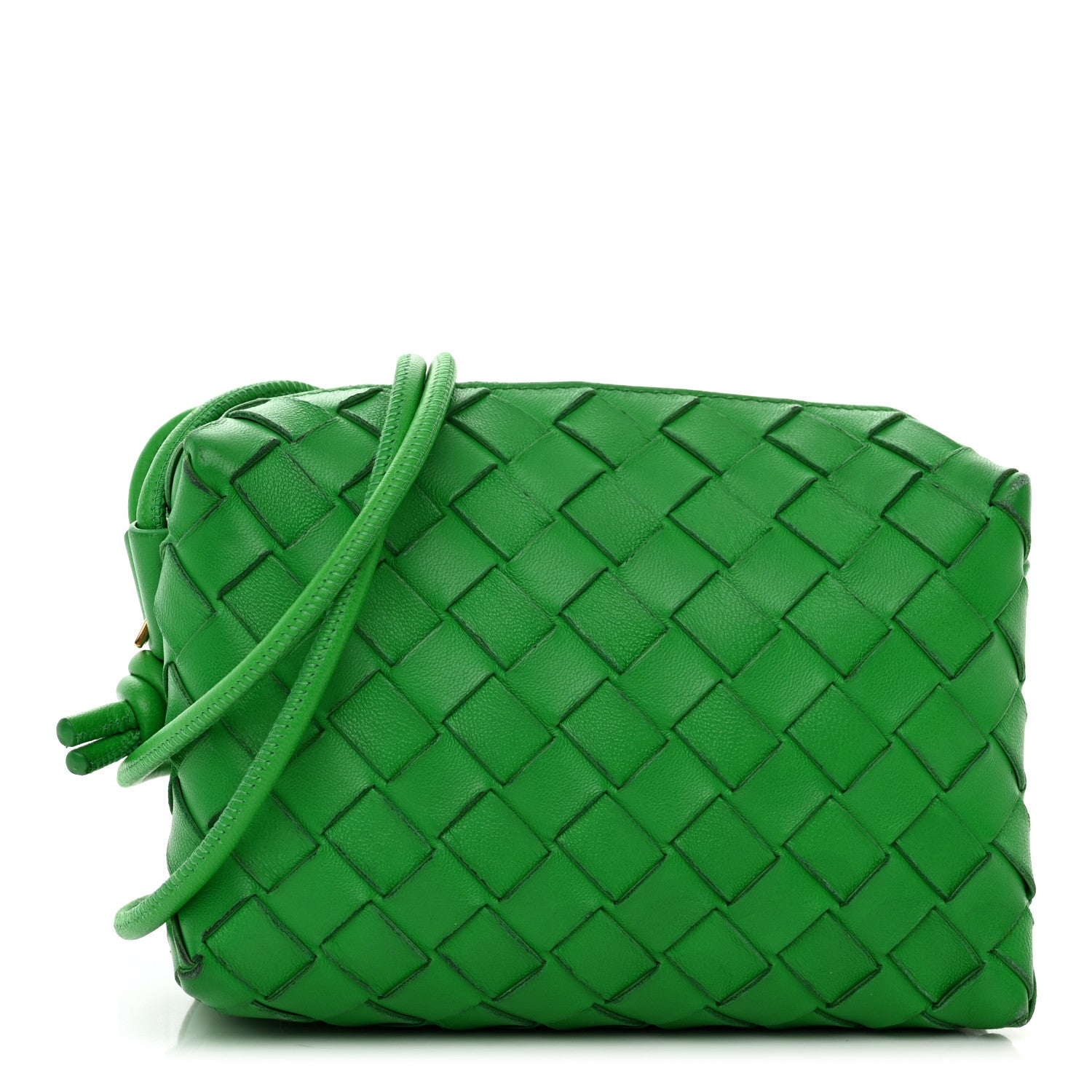 Bottega Veneta Nappa Intrecciato Small Loop Camera Bag Parakeet 1 of 13