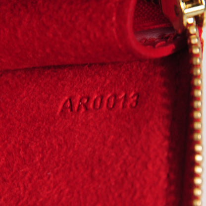 Louis Vuitton Epi Pochette Accessories 24 Castillan Red 7 of 7
