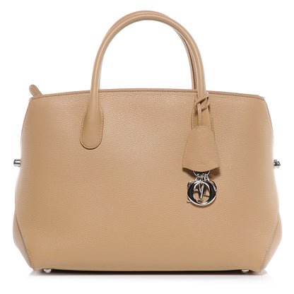 Christian Dior Grained Calfskin Bar Tote Camel 1 of 10
