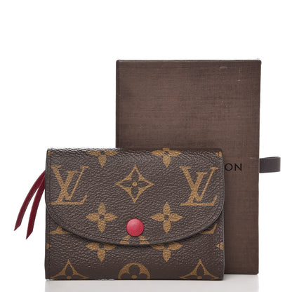 Louis Vuitton Monogram Rosalie Coin Purse Fuchsia 7 of 7
