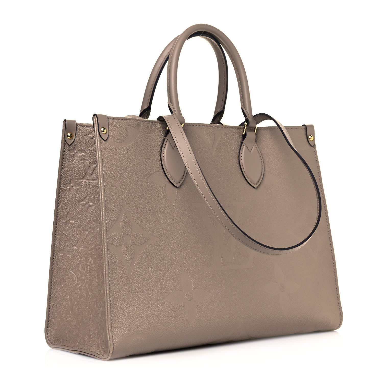 Louis Vuitton Empreinte Monogram Giant Onthego MM Tourterelle 3 of 9