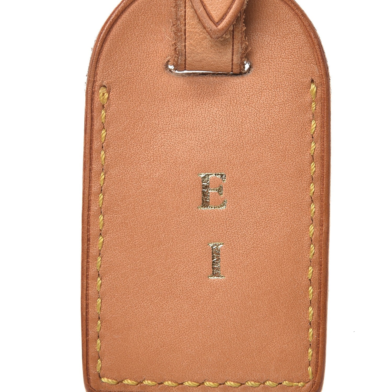 Louis Vuitton Vachetta Luggage Tag 4 of 5