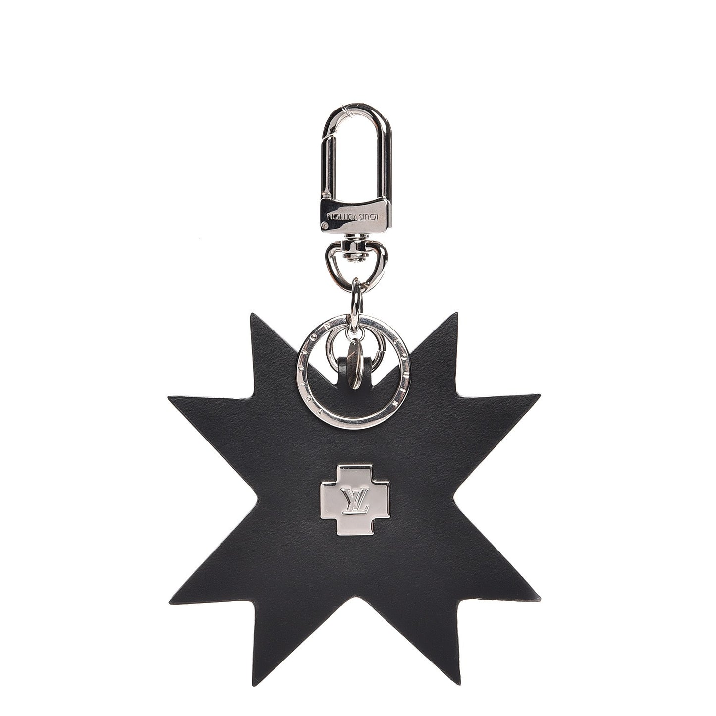 Graphic Flower Bag Charm Multicolor