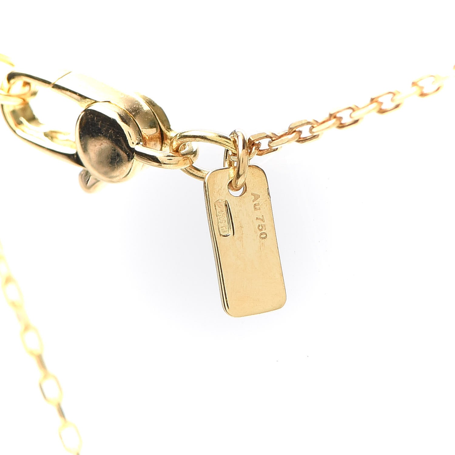 Gucci 18K Yellow Gold Icon Twirl Necklace 7 of 8