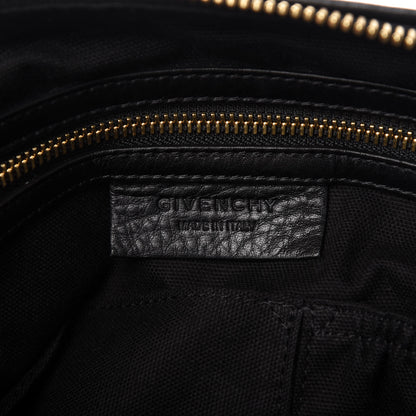 Givenchy Calfskin Crocodile Embossed Medium Pandora Black 8 of 10
