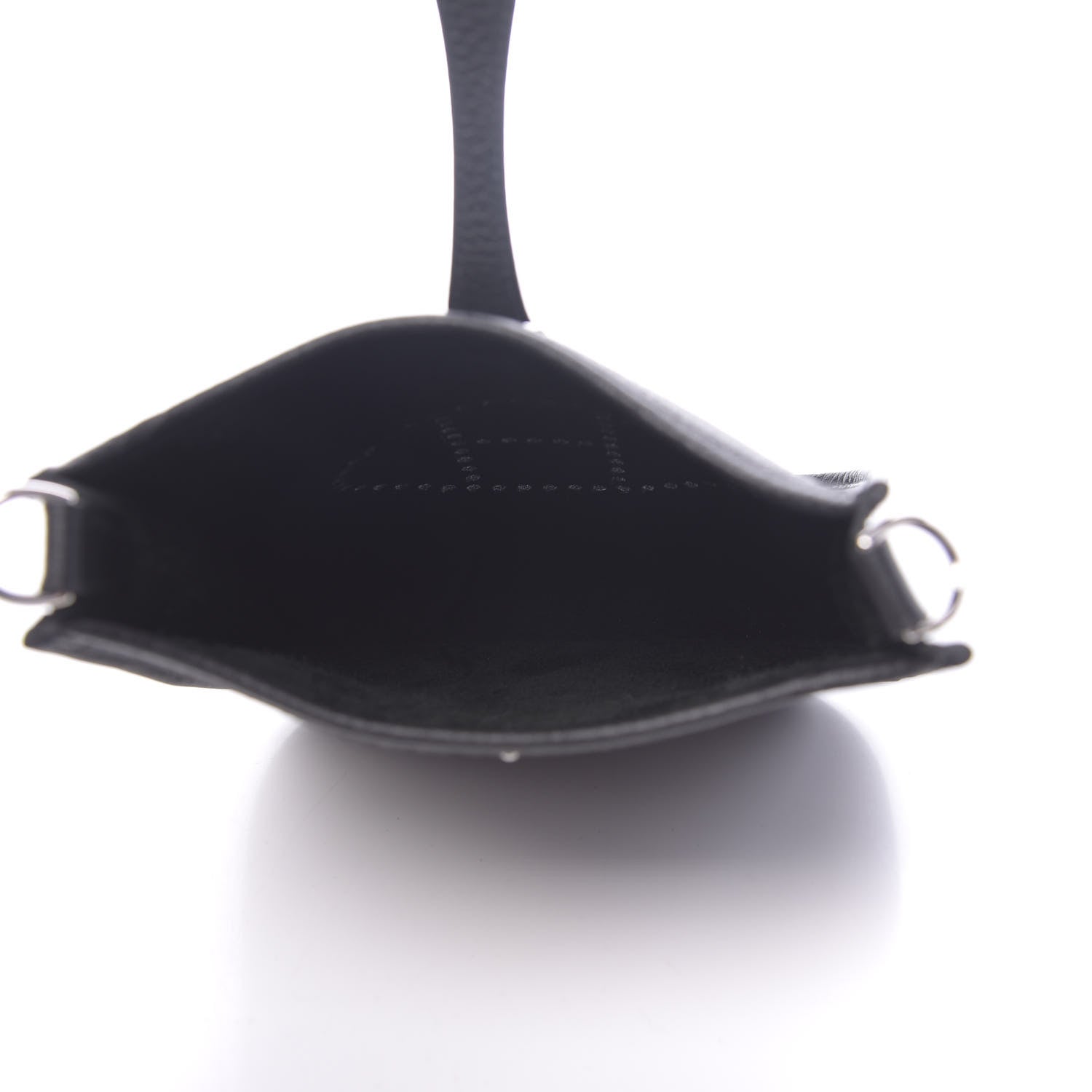 Hermes Taurillon Clemence Evelyne TPM Black 5 of 11