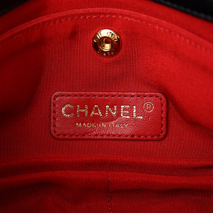 Chanel Jersey Quilted Small Coco Sailor Flap Black White 7 of 13