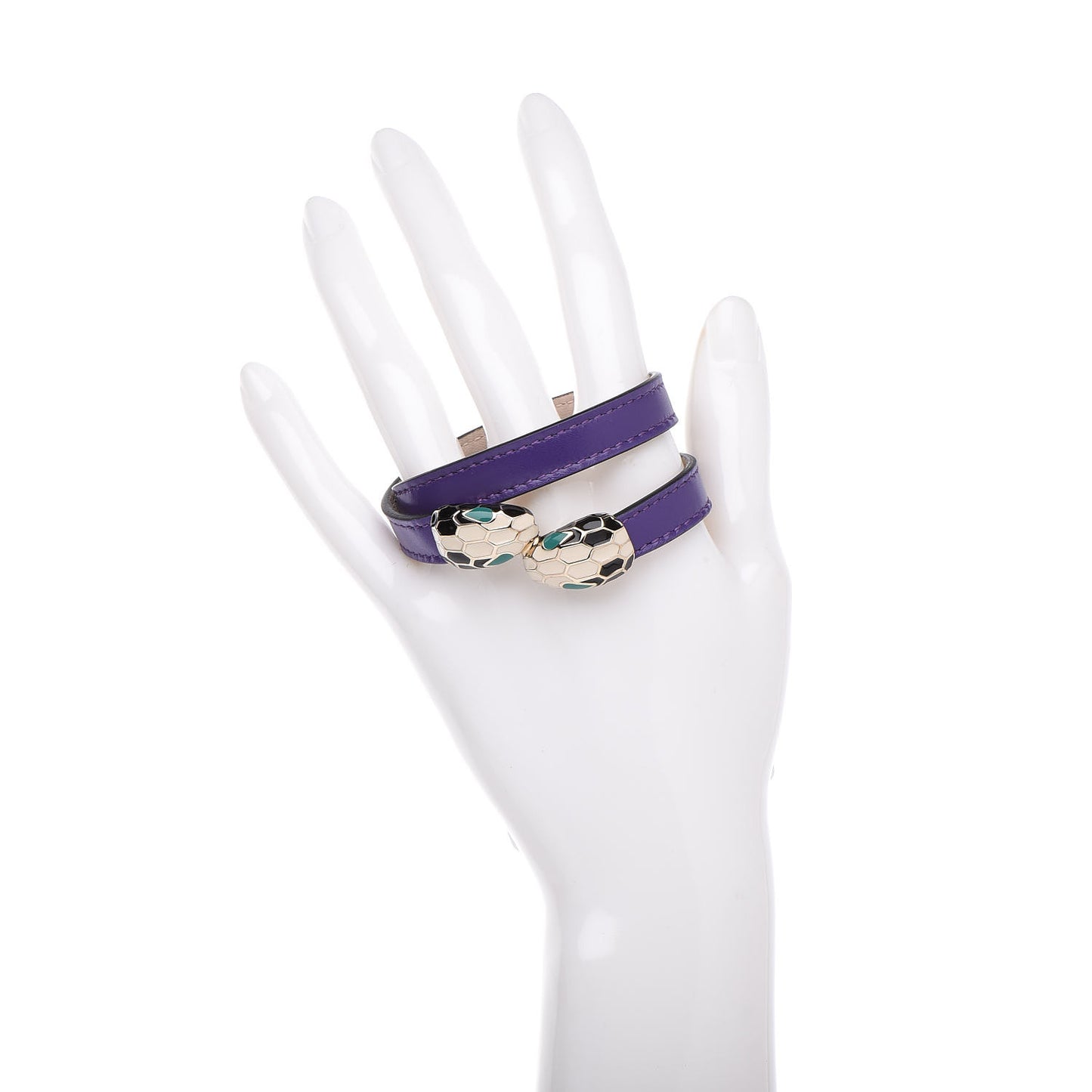 Serpenti Forever Wrap Bracelet Violet Amethyst