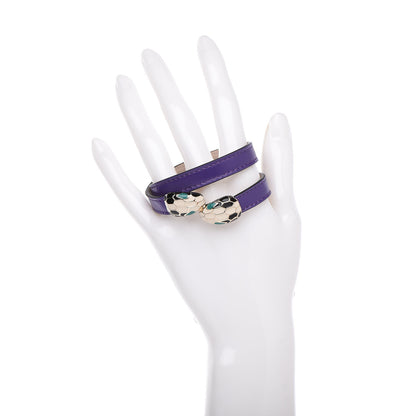 Bulgari Serpenti Forever Wrap Bracelet Violet Amethyst 2 of 7