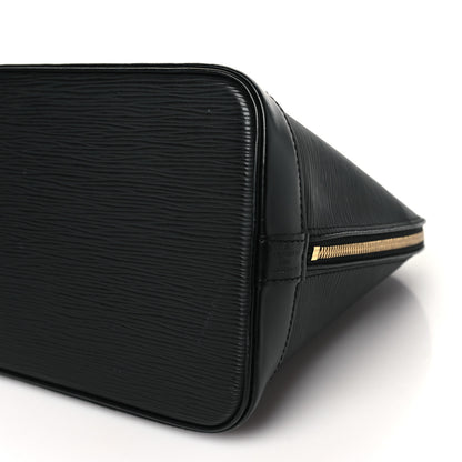 Louis Vuitton Epi Alma PM Black 9 of 11