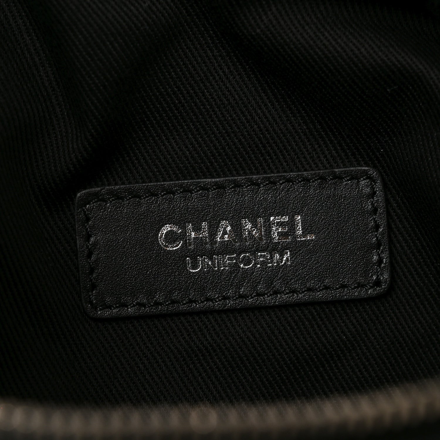 Chanel Calfskin Quilted Waist Belt Bag Black 6 of 10