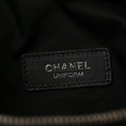 Chanel Calfskin Quilted Waist Belt Bag Black 6 of 10
