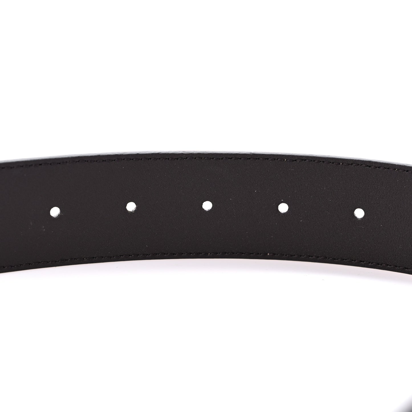 GG Supreme Monogram Interlocking G 37mm Belt 85 34 Beige Ebony Cocoa