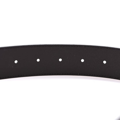 Gucci GG Supreme Monogram Interlocking G 37mm Belt 85 34 Beige Ebony Cocoa 4 of 5