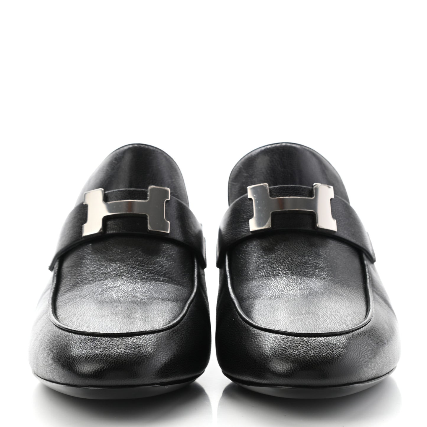 Goatskin Paradis Mules 35.5 Black