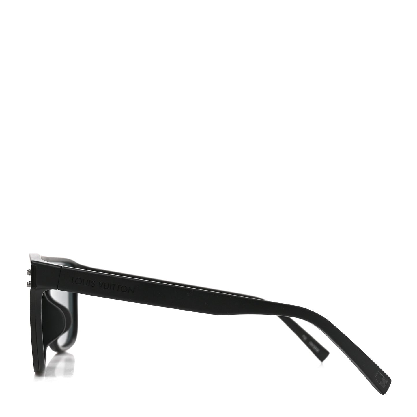 Acetate LV Waimea Square Sunglasses Z1082E Black
