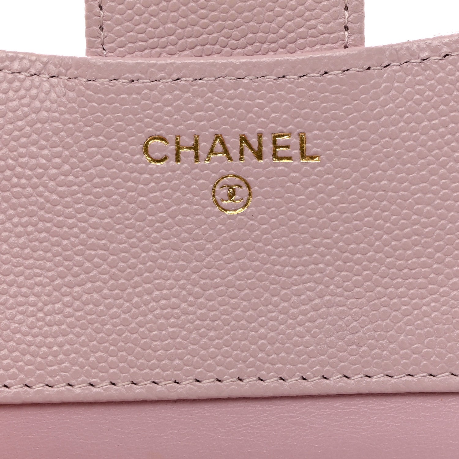 Chanel Caviar Quilted Compact Flap Wallet Light Pink 6 of 8