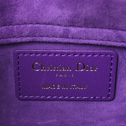 Christian Dior Lambskin Cannage Micro Lady D-Joy Purple 6 of 8