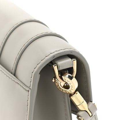 Bulgari Calfskin Serpenti Forever East West Shoulder Bag Opal Grey 13 of 14
