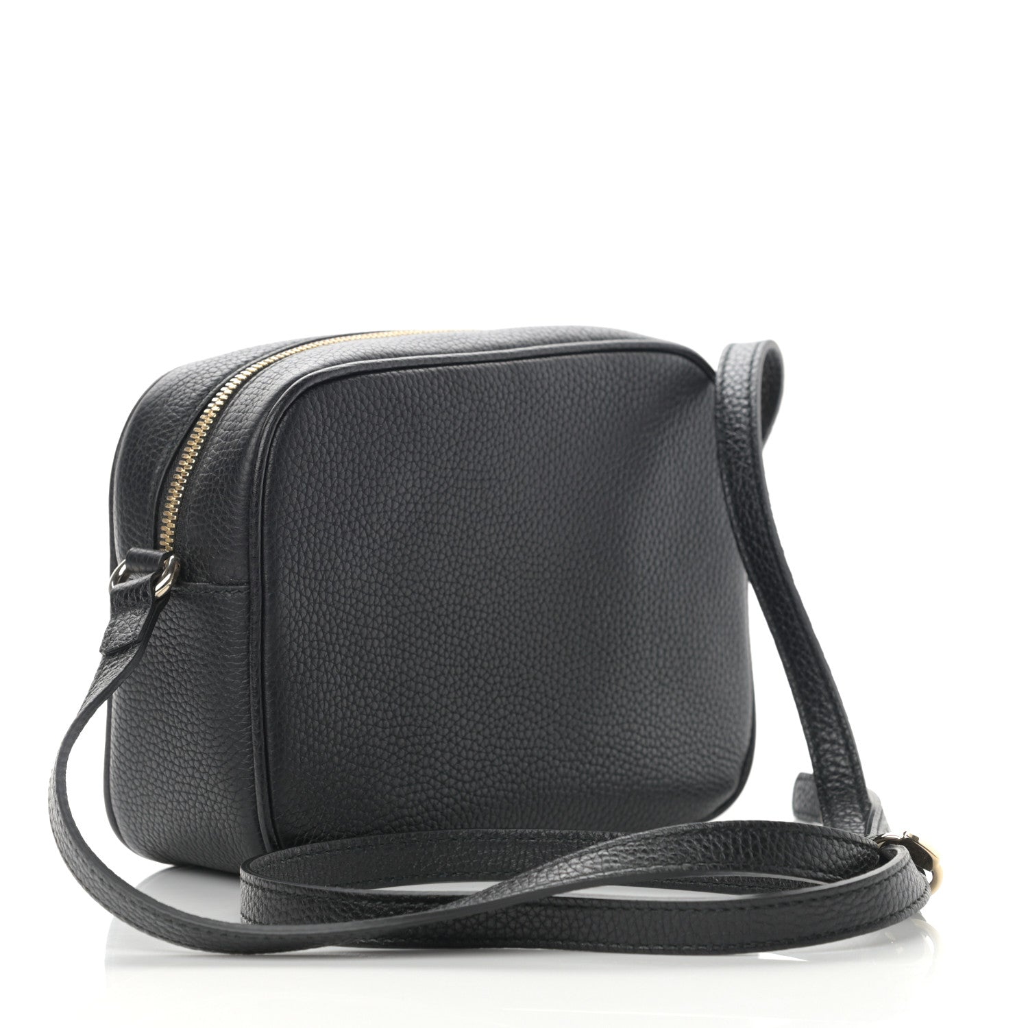 Gucci Pebbled Calfskin Small Soho Disco Bag Black 3 of 10