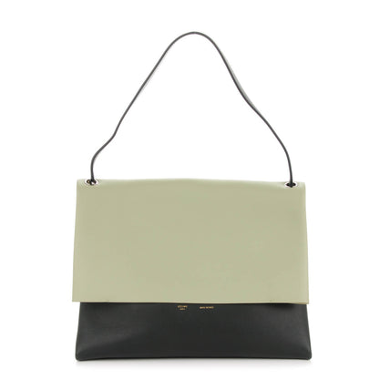 Celine Calfskin Suede All Soft Shoulder Bag Pistachio 1 of 8