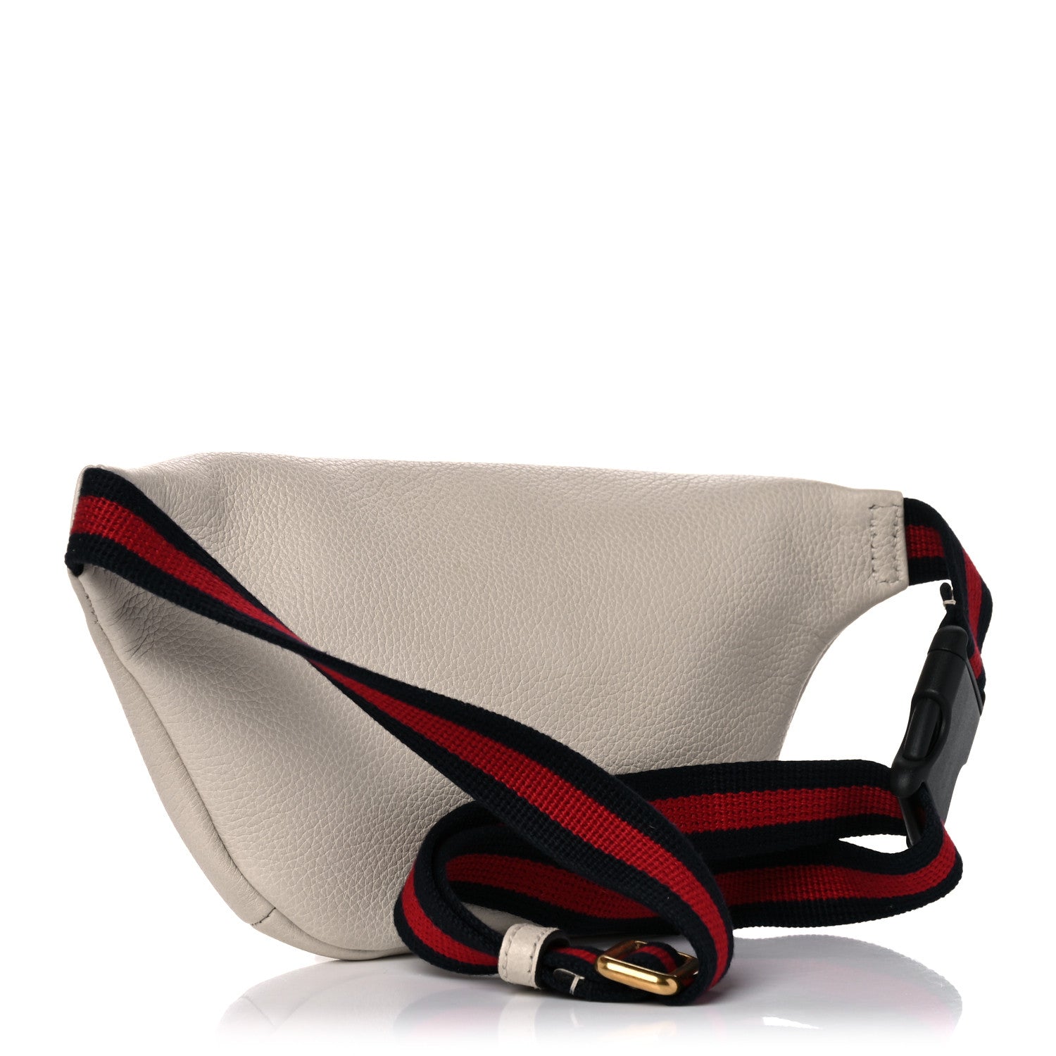 Gucci Grained Calfskin Small Logo Belt Bag White 3 of 10