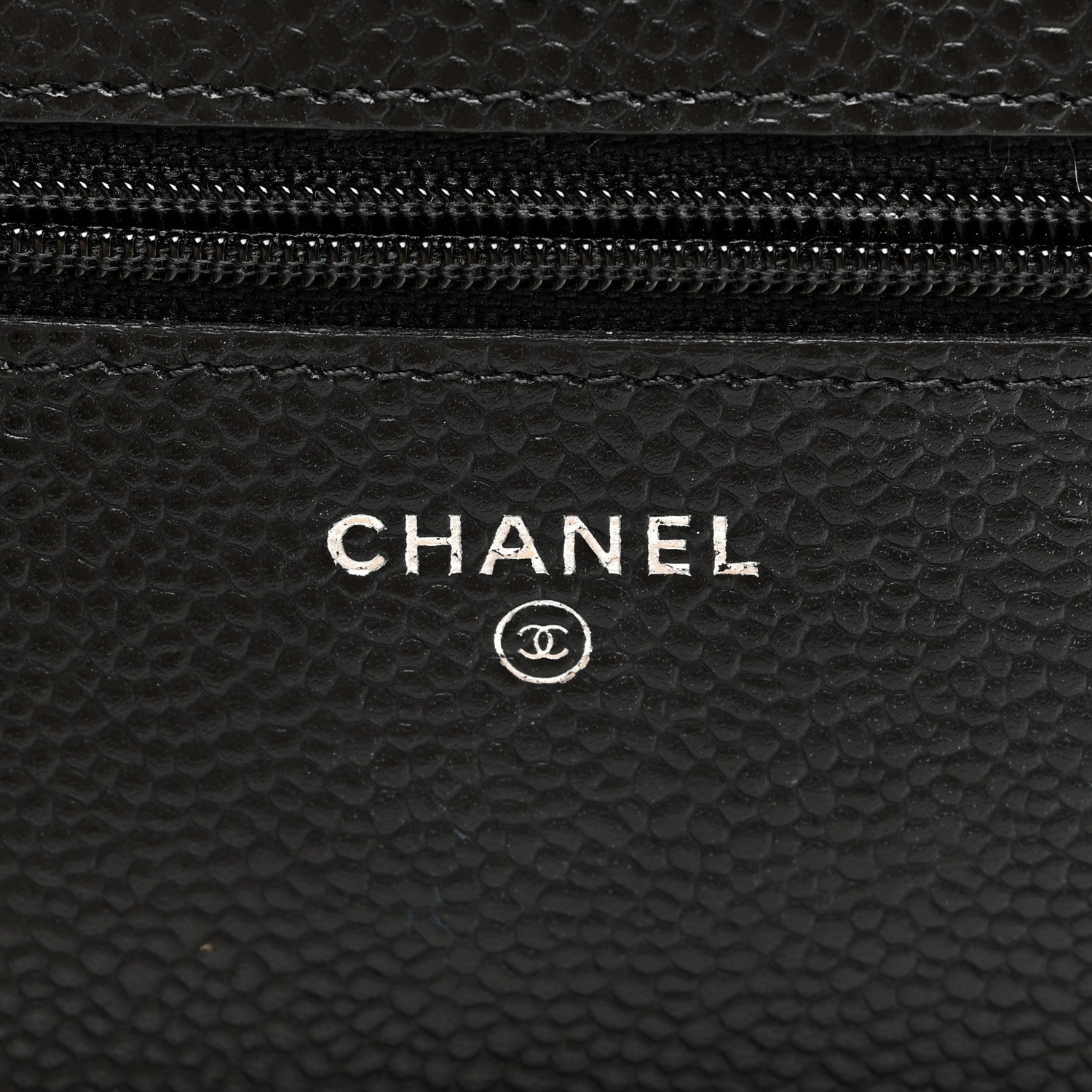 Chanel Caviar Quilted Wallet on Chain WOC Black 6 of 11