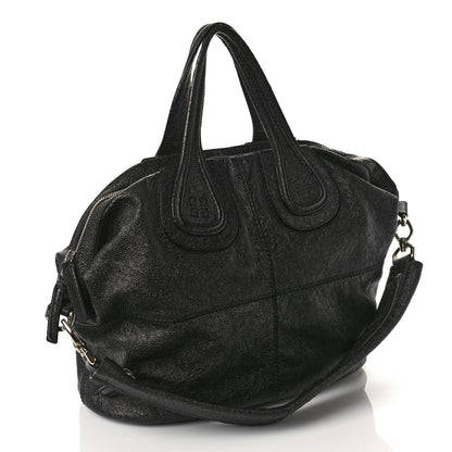 Givenchy Glazed Pebbled Calfskin Medium Nightingale Black 3 of 12