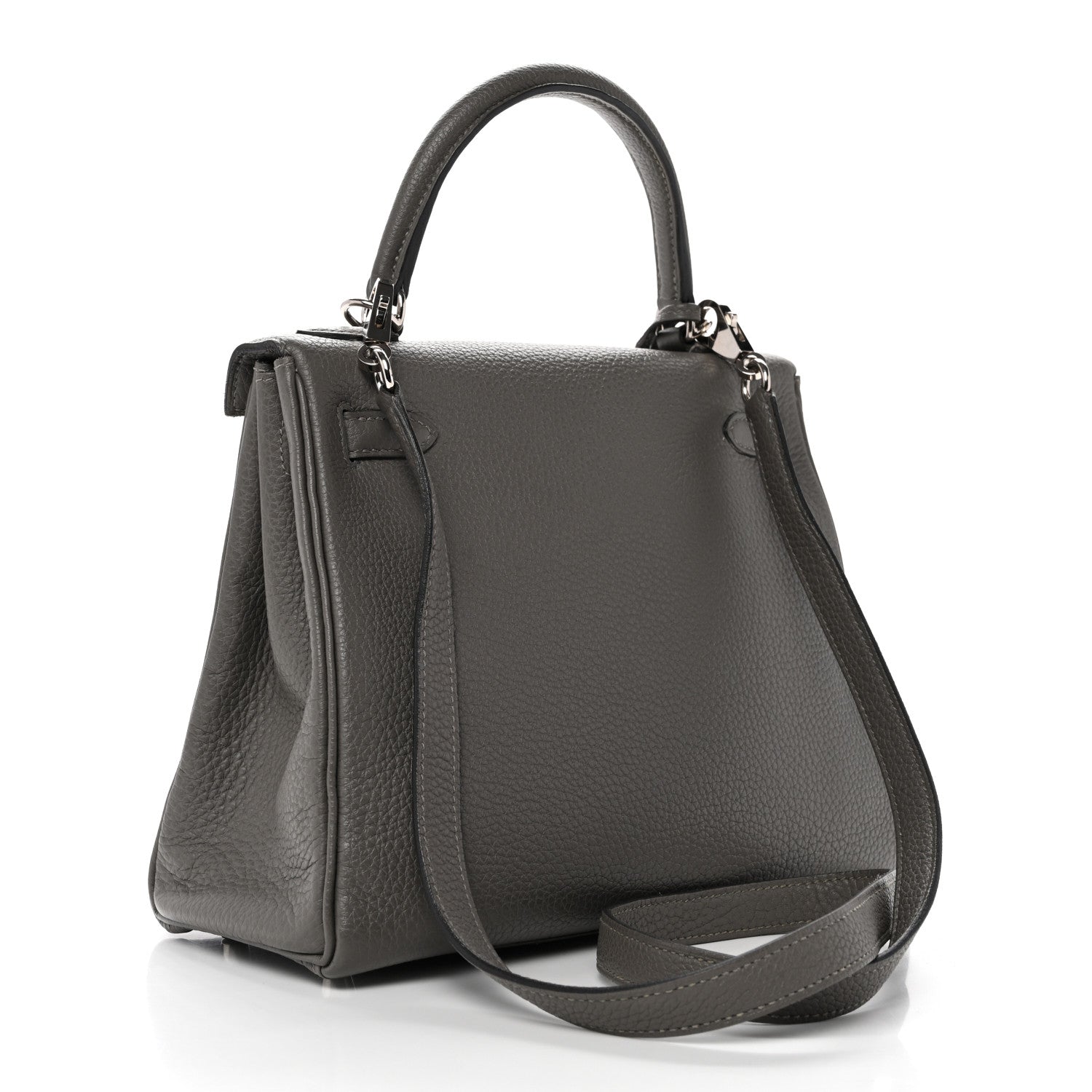 Hermes Togo Kelly Retourne 25 Etain 3 of 11