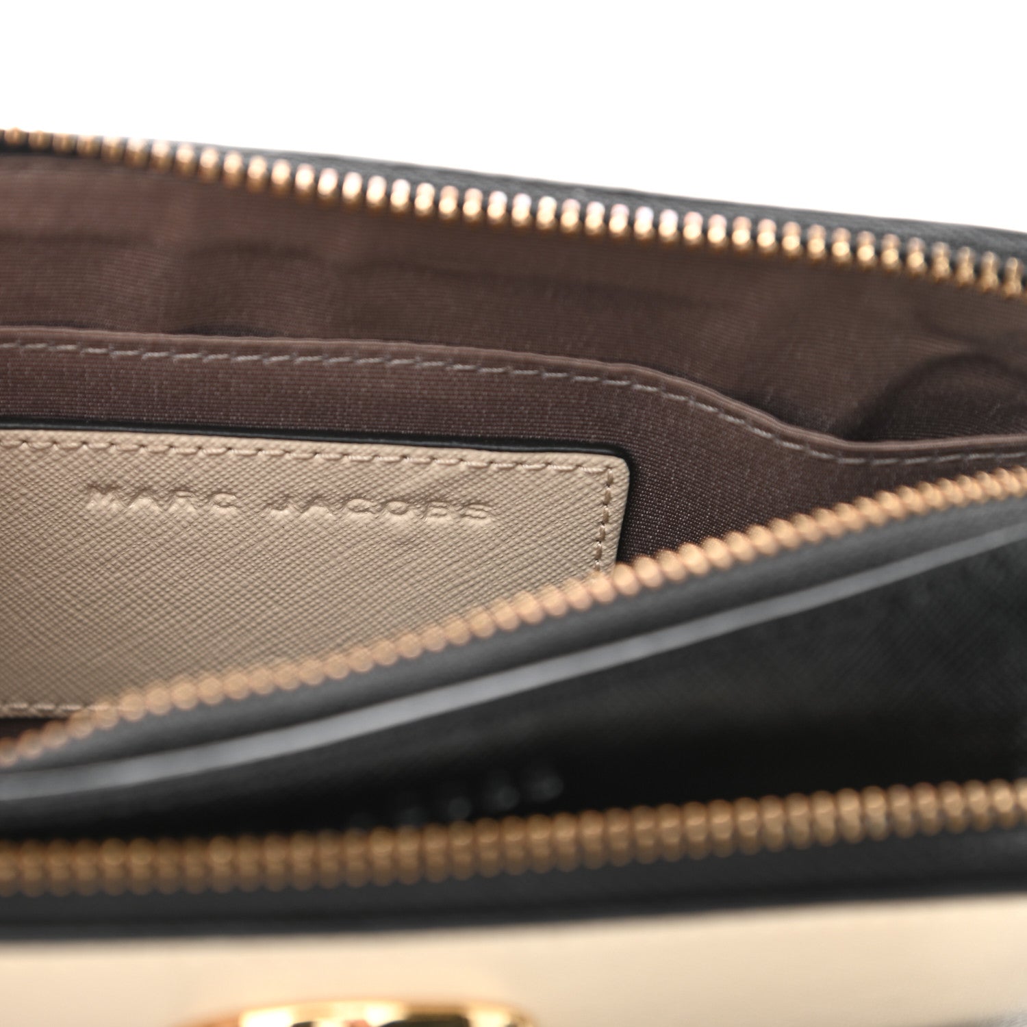 Marc Jacobs Saffiano Small Snapshot Camera Bag Cloud White Multicolor 7 of 10