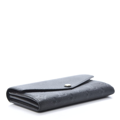 Louis Vuitton Empreinte Sarah Wallet NM Black 4 of 11