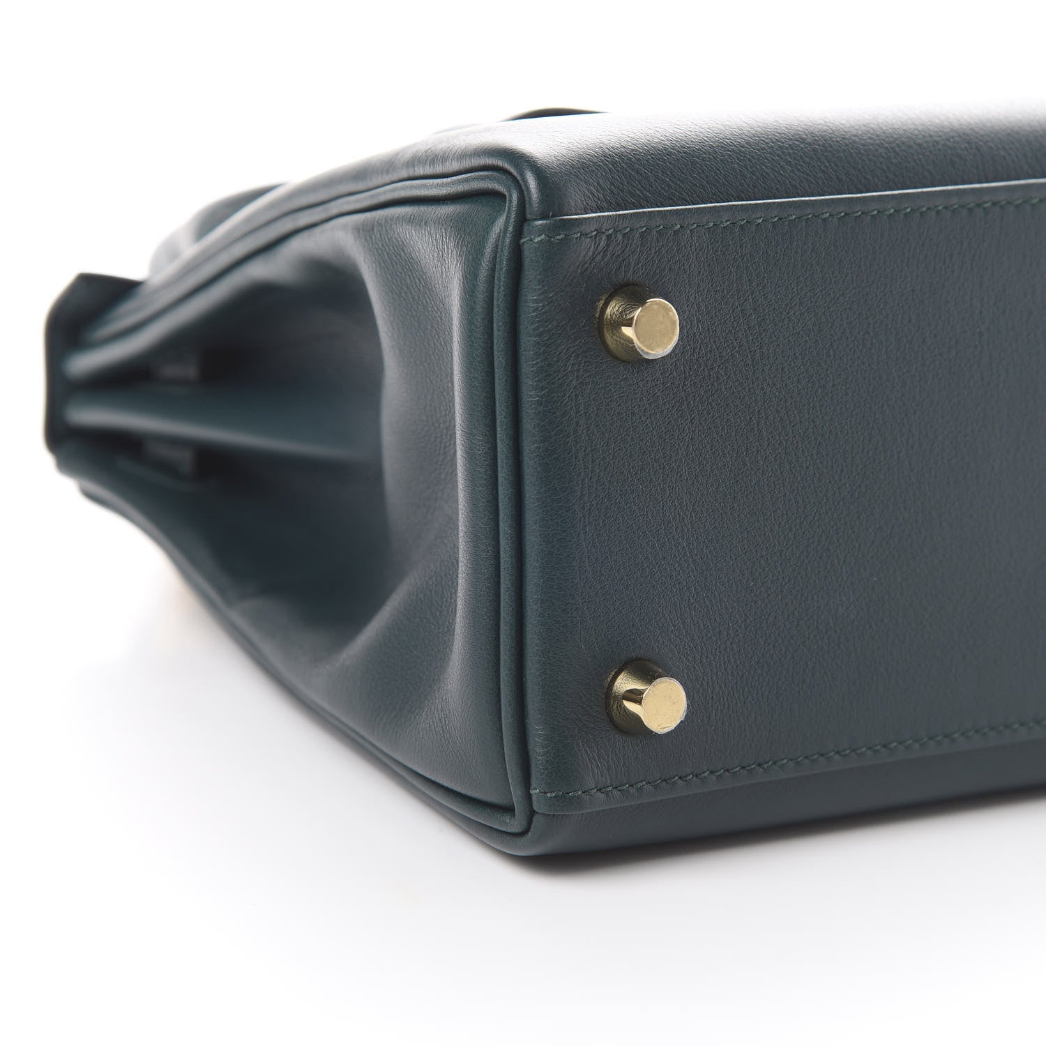 Hermes Swift Kelly Retourne 25 Vert Cypress 8 of 11