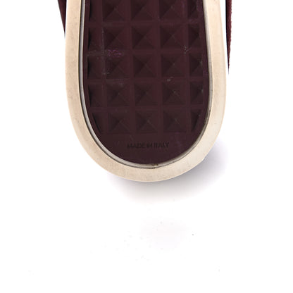 Louis Vuitton Alligator Patent Calfskin Catwalk Slip On Sneakers 36 Bordeaux 9 of 13