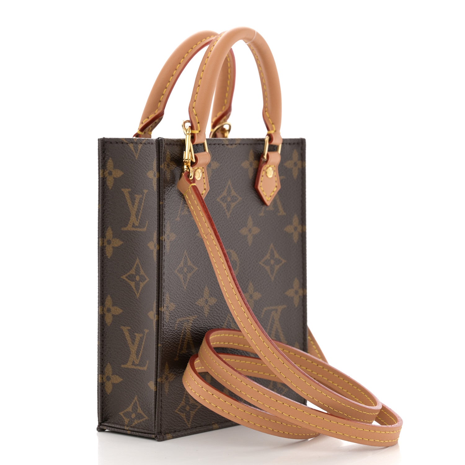Louis Vuitton Monogram Petit Sac Plat 3 of 11