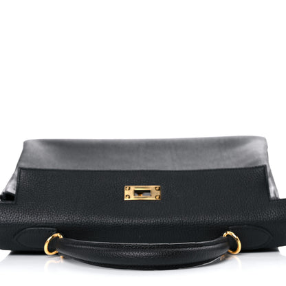 Hermes Togo Kelly Retourne 32 Black 13 of 35