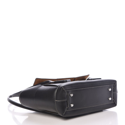 Bottega Veneta French Calfskin Maxi Intrecciato Small Arco Black 4 of 10