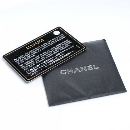 Chanel Vinyl Diamond Kiss Lock Clutch Ivory 8 of 8