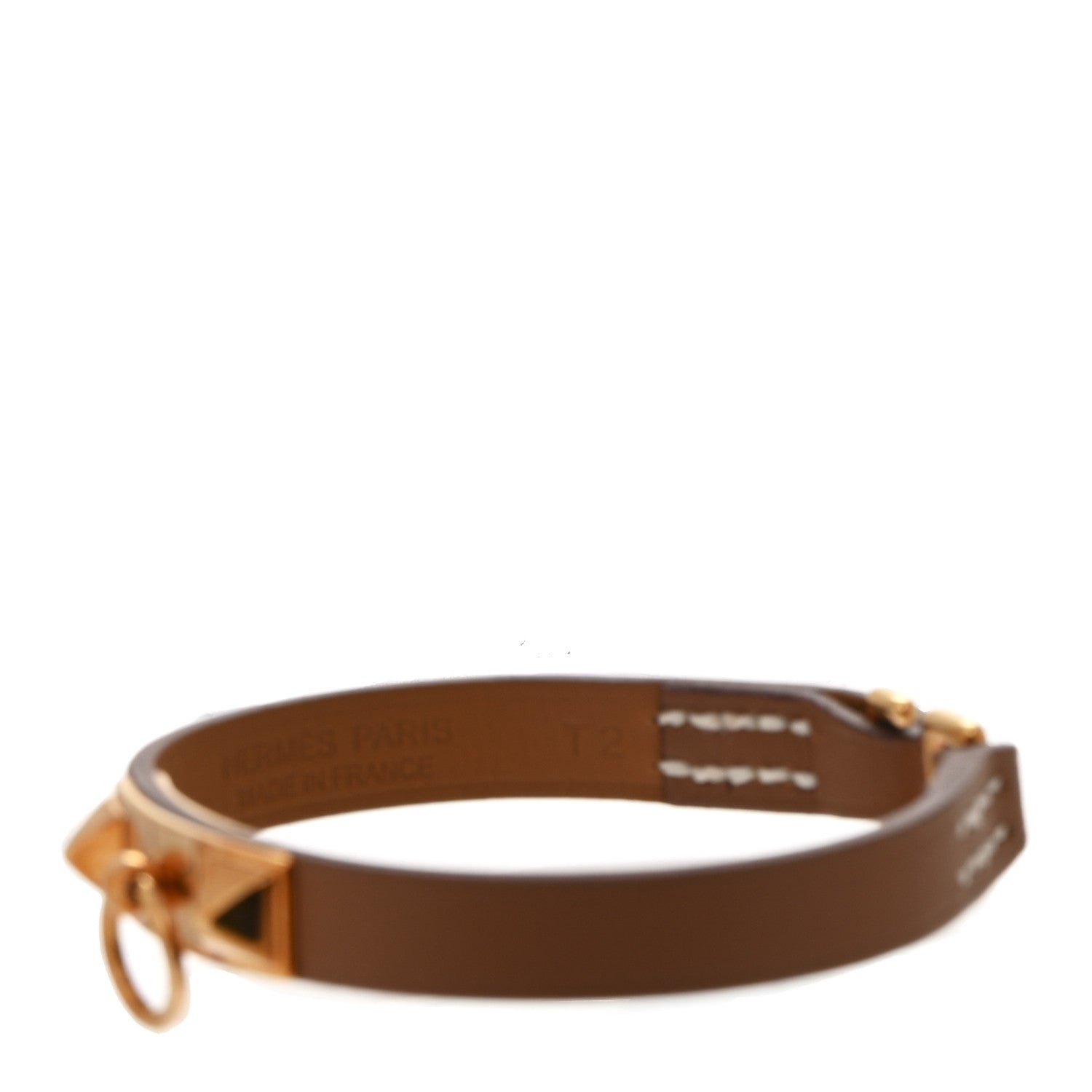 Hermes Swift Mini Rivale Bracelet T2 Gold 5 of 7