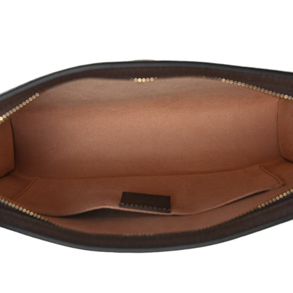 Gucci GG Supreme Monogram Web Ophidia Pouch Brown 5 of 10
