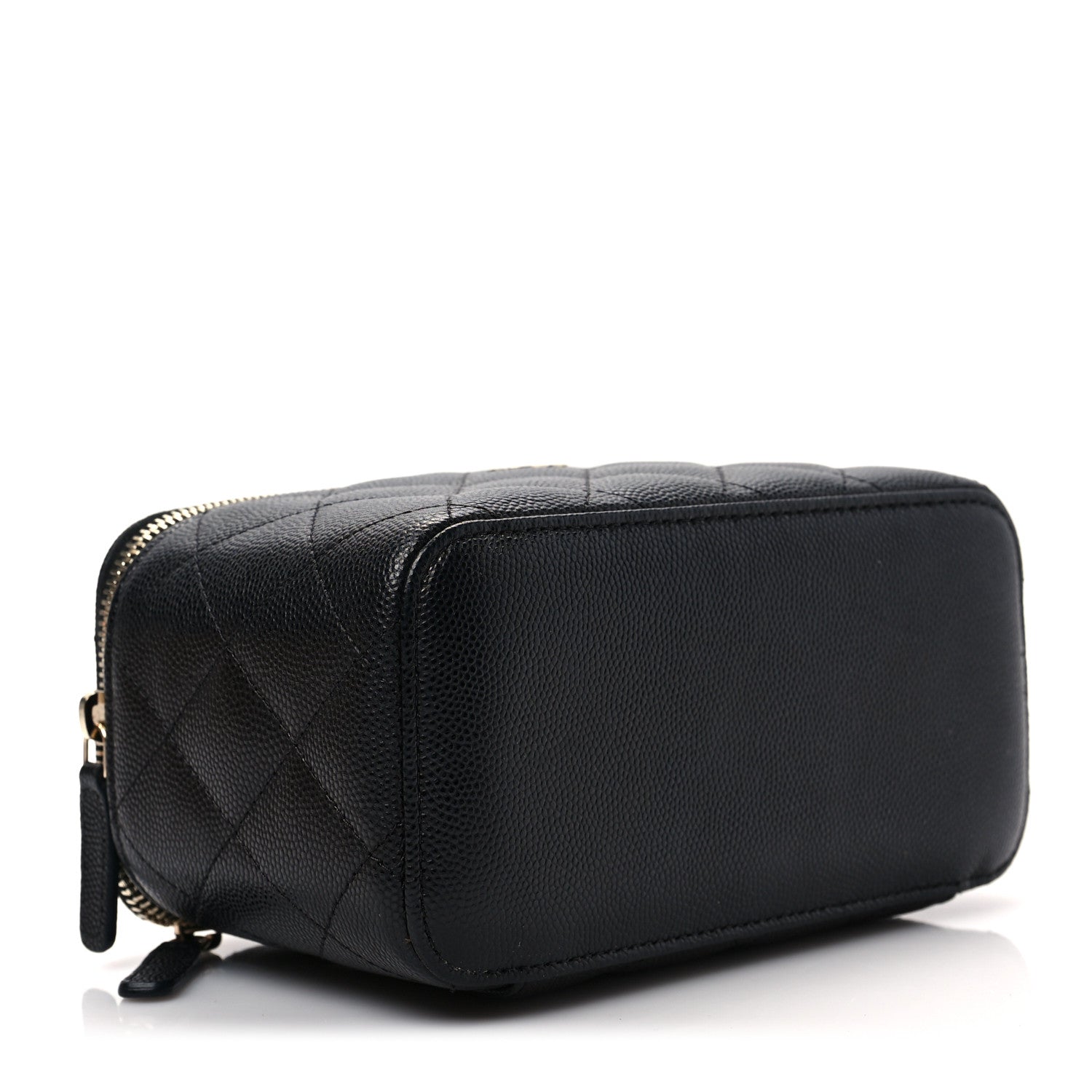 Chanel Caviar Quilted Small Vanity Case With Chain Black 4 of 8