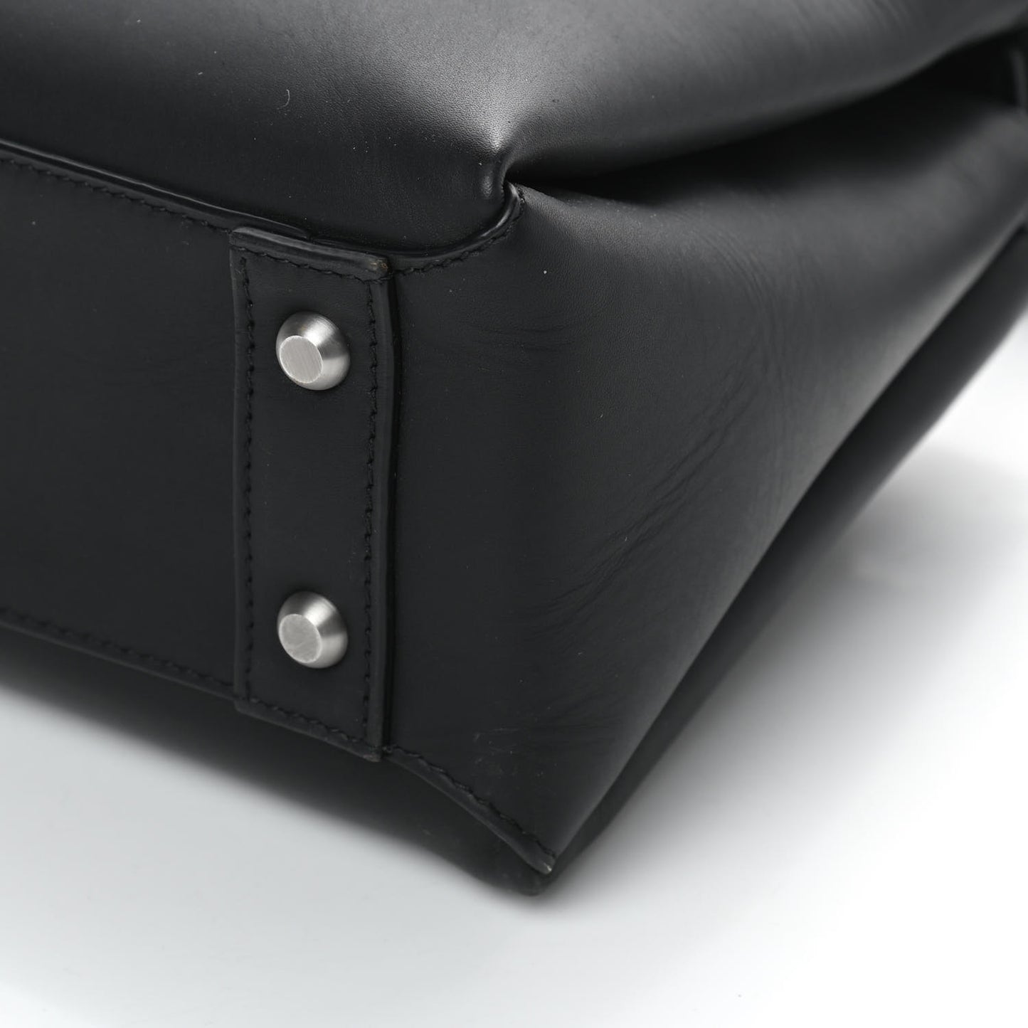 Nappa Small Piazza Bag Black