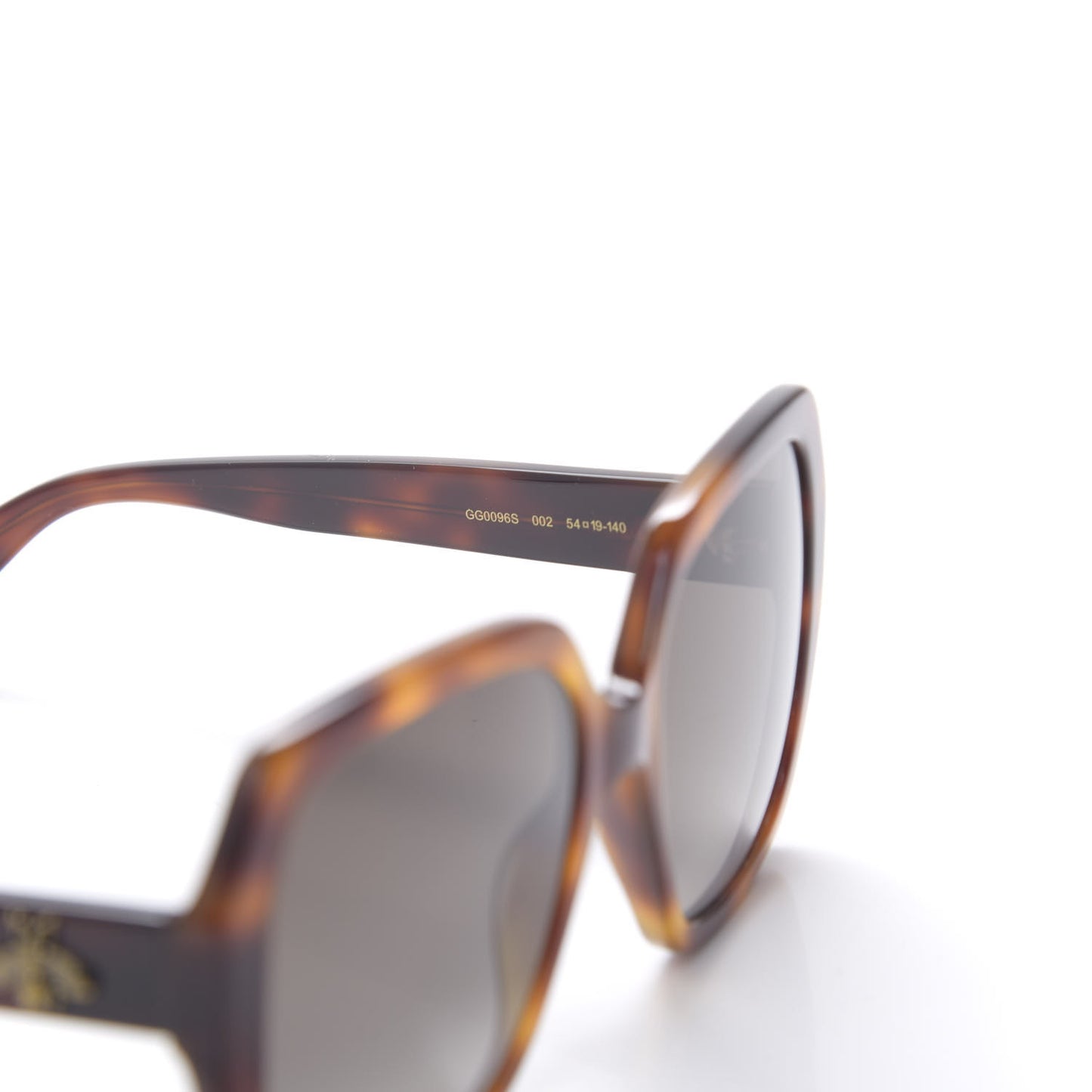 Acetate Square Frame GG0096S Sunglasses Tortoise