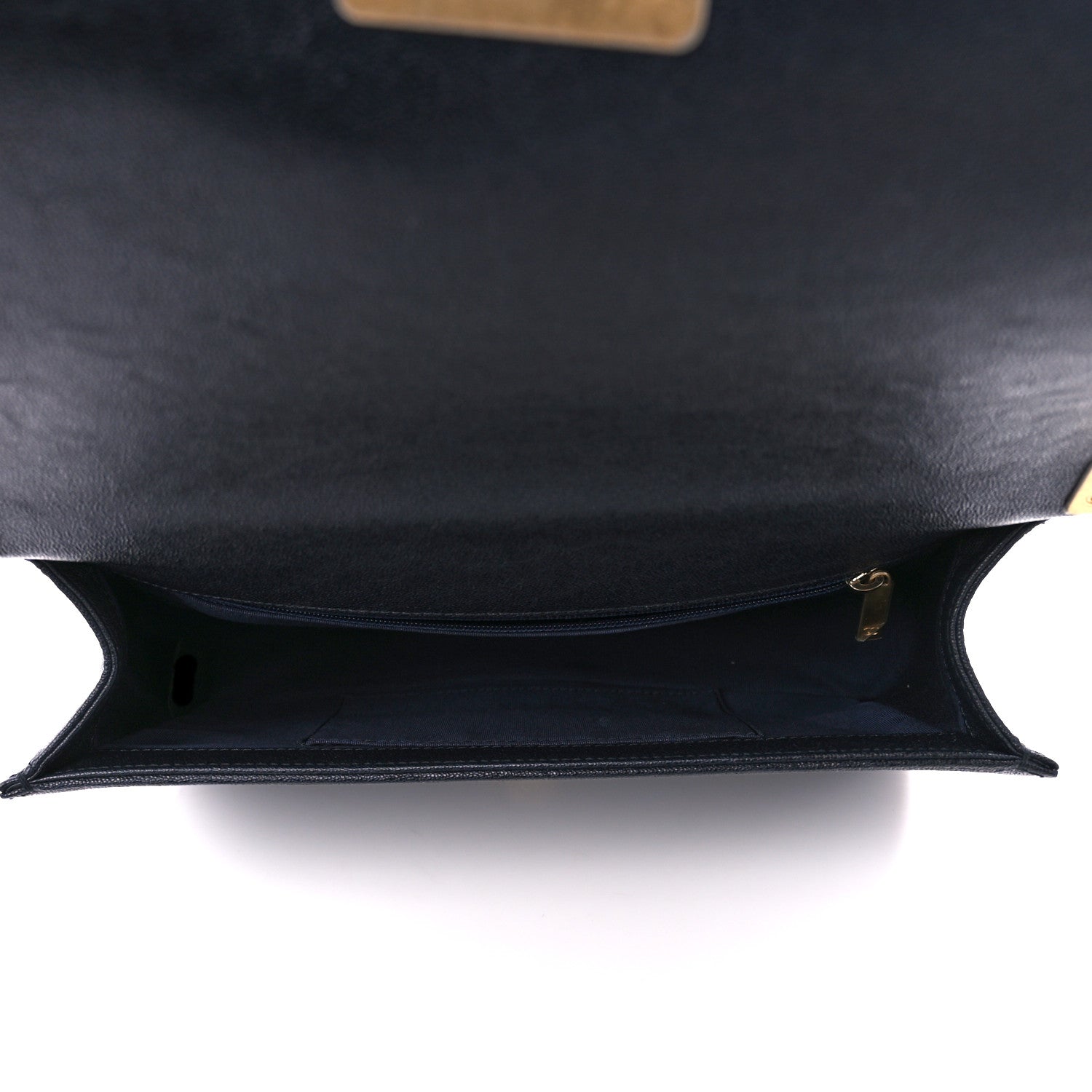 Chanel Caviar Quilted New Medium Boy Flap Navy 5 of 10