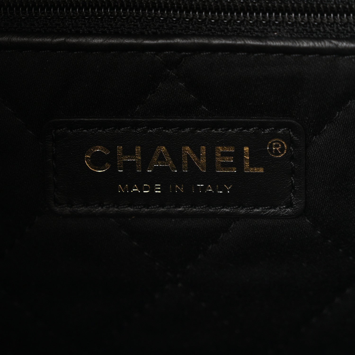 Chanel Shiny Calfskin Quilted Small Chanel 22 Black 7 of 11