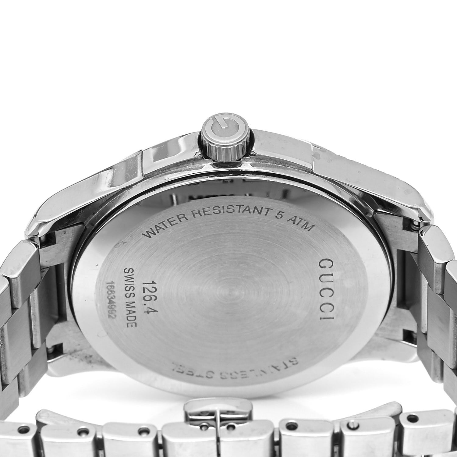 Gucci Stainless Steel 38mm G-Timeless Quartz Watch 4 of 5