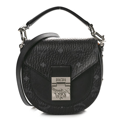 MCM Visetos Mini Patricia Crossbody Bag Black 1 of 15