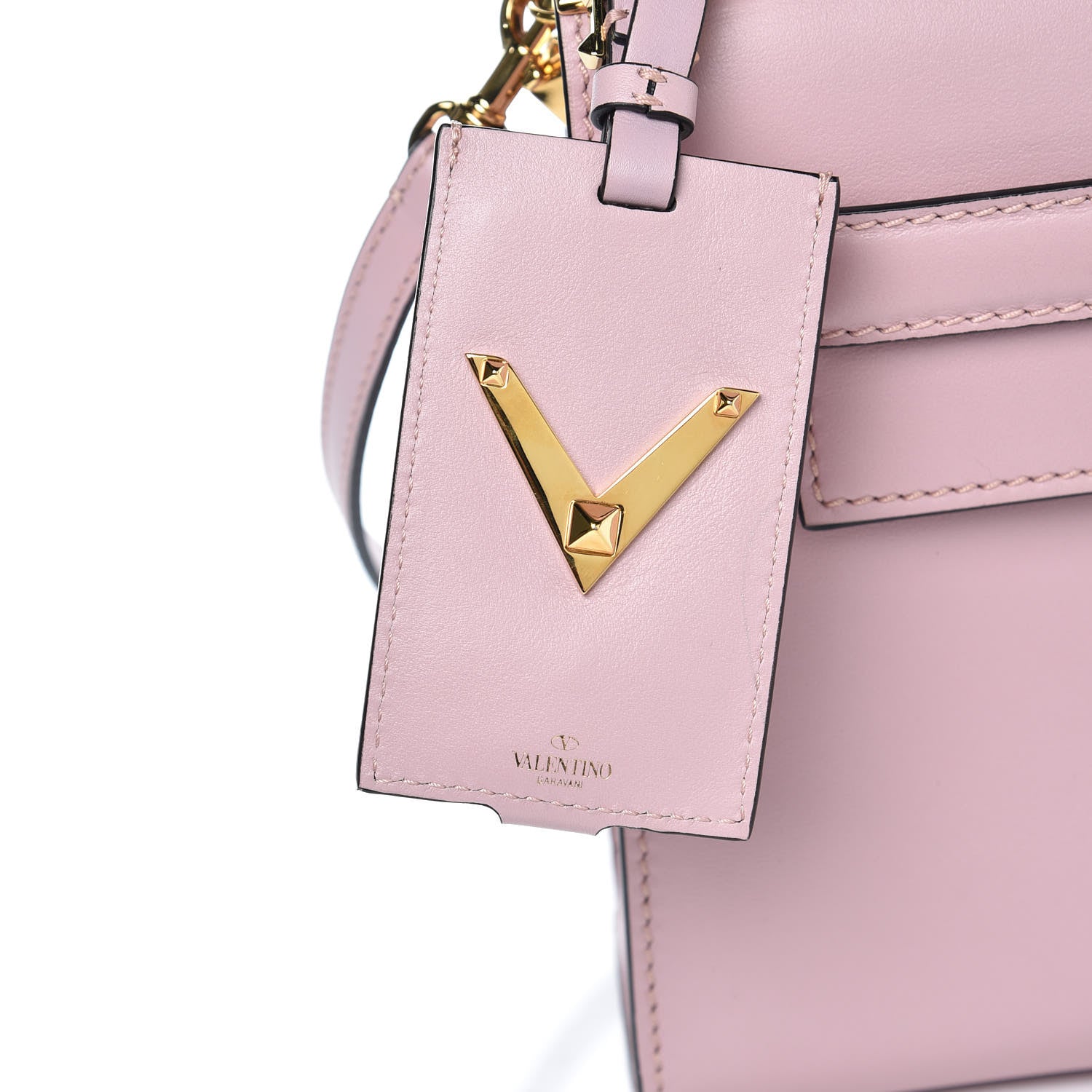 Valentino Garavani Vitello Small My Rockstud Frame Bag Poudre 11 of 11