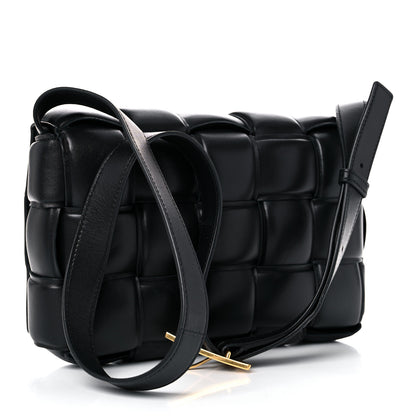 Bottega Veneta Nappa Maxi Intreccio Padded Cassette Crossbody Bag Black 3 of 14